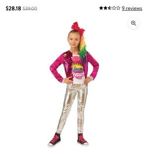JoJo siwa costume size small (4-6)